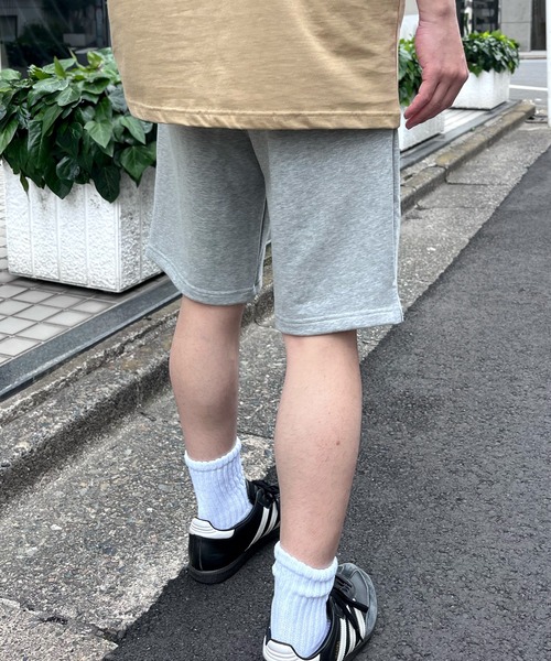 AMI Alexandre Mattiussi(アミアレクサンドルマテュッシ)の「【AMI PARIS】アミ パリス AMI DE COEUR Short Pantsトラックショーツ ハーフパンツ スウェットパンツ(スウェットパンツ・メンズ・ヘザーグレー/ブラック・M/L/XL)」の9枚目の写真