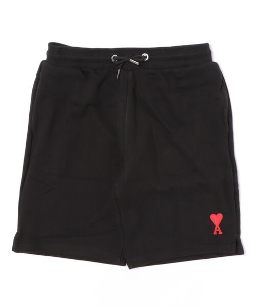 AMI Alexandre Mattiussi(アミアレクサンドルマテュッシ)の「【AMI PARIS】アミ パリス AMI DE COEUR Short Pantsトラックショーツ ハーフパンツ スウェットパンツ(スウェットパンツ・メンズ・ヘザーグレー/ブラック・M/L/XL)」の11枚目の写真