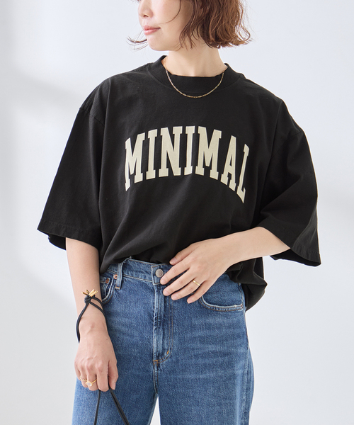 is-ness(イズネス)の「ISNESS MUSIC/イズネス ミュージック MINIMAL Tシャツ(Tシャツ/カットソー・レディース・ブラック・SMALL)」の16枚目の写真