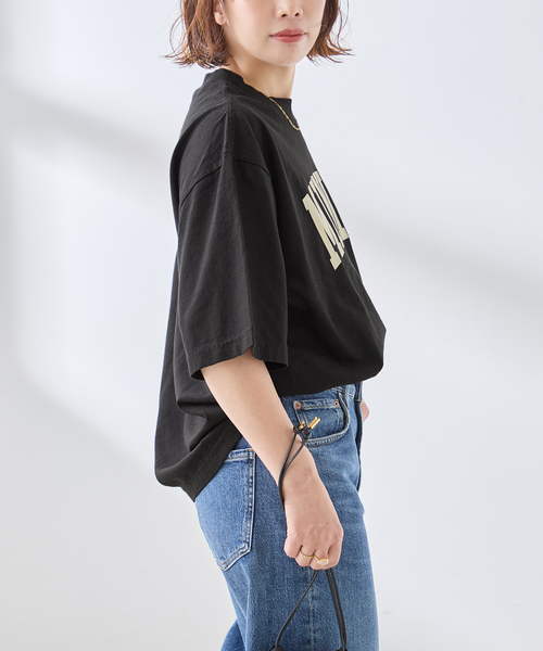 is-ness(イズネス)の「ISNESS MUSIC/イズネス ミュージック MINIMAL Tシャツ(Tシャツ/カットソー・レディース・ブラック・SMALL)」の17枚目の写真