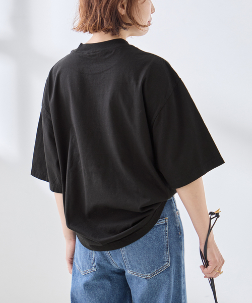 is-ness(イズネス)の「ISNESS MUSIC/イズネス ミュージック MINIMAL Tシャツ(Tシャツ/カットソー・レディース・ブラック・SMALL)」の9枚目の写真