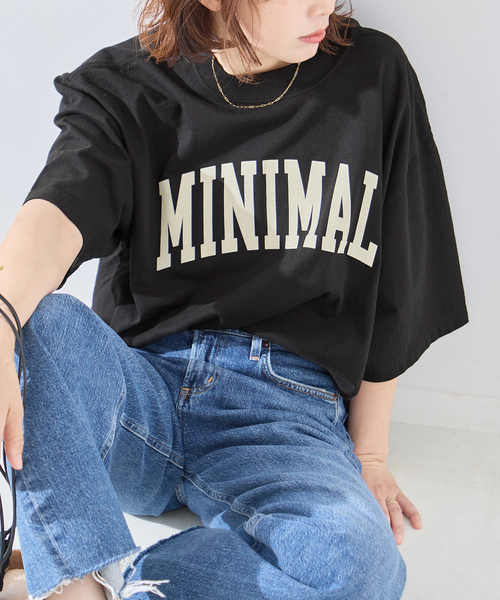 is-ness(イズネス)の「ISNESS MUSIC/イズネス ミュージック MINIMAL Tシャツ(Tシャツ/カットソー・レディース・ブラック・SMALL)」の12枚目の写真