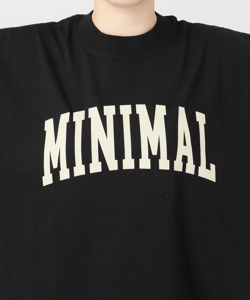 is-ness(イズネス)の「ISNESS MUSIC/イズネス ミュージック MINIMAL Tシャツ(Tシャツ/カットソー・レディース・ブラック・SMALL)」の7枚目の写真