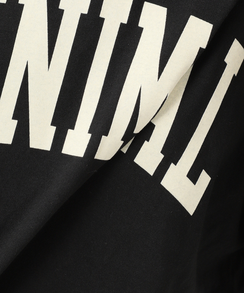 is-ness(イズネス)の「ISNESS MUSIC/イズネス ミュージック MINIMAL Tシャツ(Tシャツ/カットソー・レディース・ブラック・SMALL)」の2枚目の写真