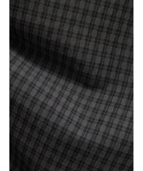 THEN OUR(デンアワー)の「クロップチェック半袖シャツ(チャコール)(シャツ/ブラウス・メンズ・その他・X-LARGE/LARGE/MEDIUM)」の7枚目の写真