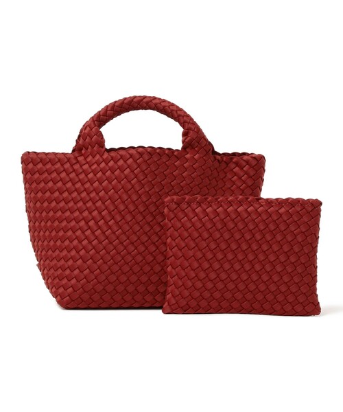 Demi-Luxe BEAMS(デミルクス ビームス)の「NAGHEDI / St. Barths Small トートバッグ(トートバッグ・レディース・ブラック/レッド・ONE SIZE)」の2枚目の写真