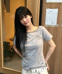 ◇COIRIS◇ブランド直輸入正規品/COIRIS RORA スモールロゴ ワンショルダー ハーフ T RORA SMALL LOGO ONE SHOULDER HALF T