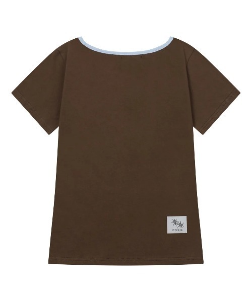 COIRIS(コイリス)の「◇COIRIS◇ブランド直輸入正規品/COIRIS RORA スモールロゴ ワンショルダー ハーフ T RORA SMALL LOGO ONE SHOULDER HALF T(Tシャツ/カットソー・レディース・ホワイト/グレー/ブラウン/ブラック・FREE)」の16枚目の写真