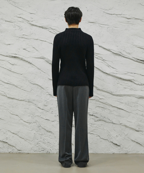 SIGNATURE（シグネチャ）の「ウールライクノータックワイドフィットスラックス[グレー]（スラックス・レディース・その他・X-LARGE/SMALL/MEDIUM）」の11枚目の写真