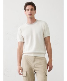 BANANA REPUBLIC FACTORY STORE コントラストカラーテクスチャードセータートップス