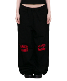 DURT（ ）の「MOVE SWEATPANTS (BLACK)（スウェットパンツ）」