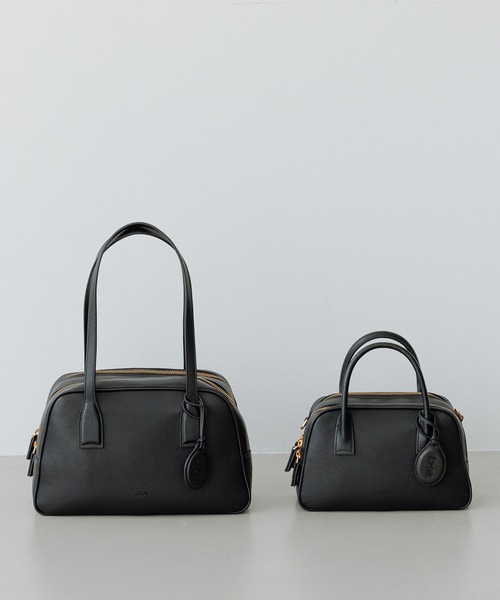 E'POR(エポール)の「【E'POR】TWO BOSTON BAG Mini/撥水・26AW新型(ハンドバッグ・レディース・ダークブラウン/ブラック・FREE)」の19枚目の写真