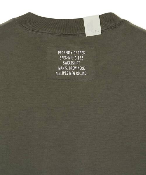 N.HOOLYWOOD TEST PRODUCT EXCHANGE SERVICE（N.ハリウッド テストプロダクト エクスチェンジサービス）の「CREW NECK SWEATSHIRT（Tシャツ/カットソー・メンズ・ブラック/ネイビー/チャコール・36/38/40/42）」の9枚目の写真