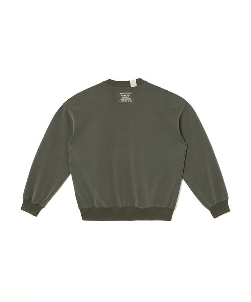 N.HOOLYWOOD TEST PRODUCT EXCHANGE SERVICE（N.ハリウッド テストプロダクト エクスチェンジサービス）の「CREW NECK SWEATSHIRT（Tシャツ/カットソー・メンズ・ブラック/ネイビー/チャコール・36/38/40/42）」の11枚目の写真