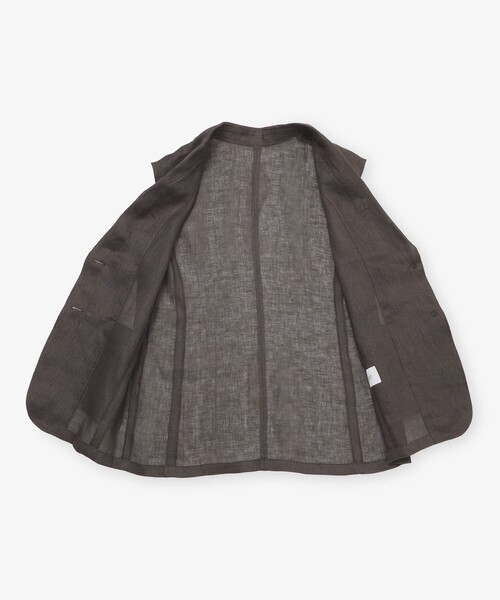 MACKINTOSH PHILOSOPHY（ﾏｯｷﾝﾄｯｼｭ ﾌｨﾛｿﾌｨｰ）の「【UPTON GILET（アップトン ジレ）】リネンメッシュ（ベスト・レディース・ブラウン系その他4/ダークネイビー・38/36）」の14枚目の写真