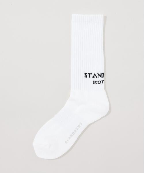 St ANDREWS】リブミドルソックス (WOMENS)（ソックス/靴下）｜St