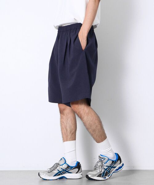 CRAFT STANDARD BOUTIQUE(クラフトスタンダードブティック)の「タックイージーショートパンツ(その他パンツ・メンズ・ライトブラウン/チャコールグレー/ネイビー・L/M)」の12枚目の写真