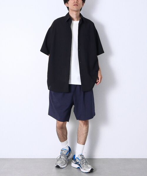 CRAFT STANDARD BOUTIQUE(クラフトスタンダードブティック)の「タックイージーショートパンツ(その他パンツ・メンズ・ライトブラウン/チャコールグレー/ネイビー・L/M)」の14枚目の写真