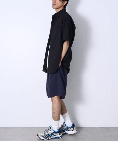 CRAFT STANDARD BOUTIQUE(クラフトスタンダードブティック)の「タックイージーショートパンツ(その他パンツ・メンズ・ライトブラウン/チャコールグレー/ネイビー・L/M)」の15枚目の写真