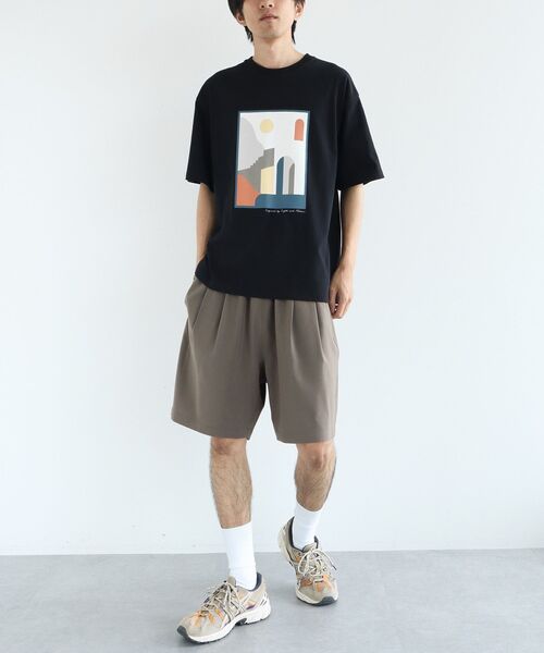 CRAFT STANDARD BOUTIQUE(クラフトスタンダードブティック)の「タックイージーショートパンツ(その他パンツ・メンズ・ライトブラウン/チャコールグレー/ネイビー・L/M)」の20枚目の写真