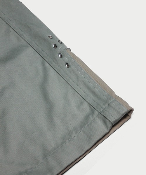 amok(アモク)の「STUDS PATCHED PANTS(その他パンツ・メンズ・ネイビー/ミント・S/M/L)」の22枚目の写真