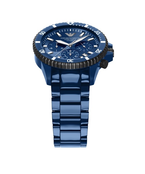 EMPORIO ARMANI(エンポリオアルマーニ)の「エンポリオ・アルマーニ 腕時計 メンズ アナログ セラミック AR70024(アナログ腕時計・メンズ・ブルー・FREE)」の7枚目の写真