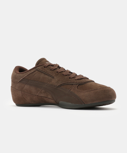 PUMA（プーマ）の「PUMA  WOMENS BELLA MINA SUEDE 407671-05（スニーカー・レディース・ブラウン・23.5cm/24cm/24.5cm/25cm/23cm）」の4枚目の写真