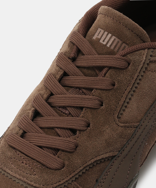 PUMA（プーマ）の「PUMA  WOMENS BELLA MINA SUEDE 407671-05（スニーカー・レディース・ブラウン・23.5cm/24cm/24.5cm/25cm/23cm）」の3枚目の写真