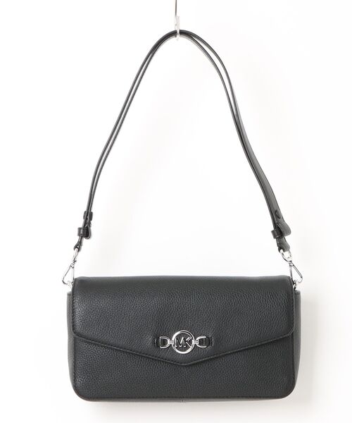 MICHAEL KORS(マイケルコース)の「KACEY MD CONV FLAP SHLDR(ショルダーバッグ・レディース・ブラック・FREE)」の1枚目の写真