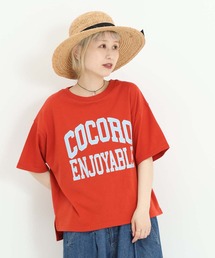 COCOROワイドなプリントT