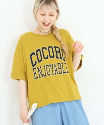 COCOROワイドなプリントT