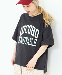 COCOROワイドなプリントT