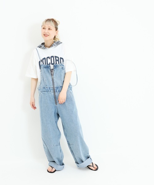 HEART MARKET(ハートマーケット)の「COCOROワイドなプリントT(Tシャツ/カットソー・レディース・イエロー/ホワイト/レッド/チャコール・MEDIUM/LARGE)」の8枚目の写真