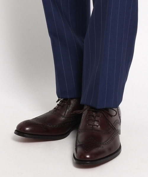 TAKEO KIKUCHI（タケオキクチ）の「CHEANEY チーニー 別注 ウィングチップシューズ（ドレスシューズ・メンズ・ブラウン/ブラウン系1・75/70/65/55/60）」の9枚目の写真