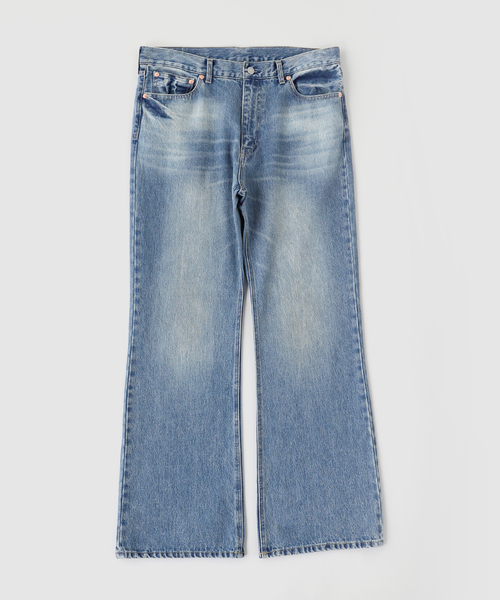 B.C STOCK(ベーセーストック)の「DENIM FLARE 5PK PT(デニムパンツ・メンズ・ブラック/ブルー・LARGE/MEDIUM)」の2枚目の写真