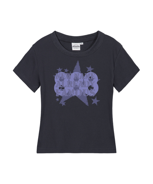 PRIMATE（プライメイト）の「ROUGH レディース スリムフィット 半袖Tシャツ 5 COLORS（Tシャツ/カットソー・レディース・カーキ/ブラック/ホワイト/チャコール/クリーム・LARGE/MEDIUM/SMALL）」の3枚目の写真
