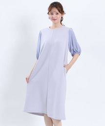 MARY QUANT | ボリューム袖ドッキング ワンピース(ワンピース)