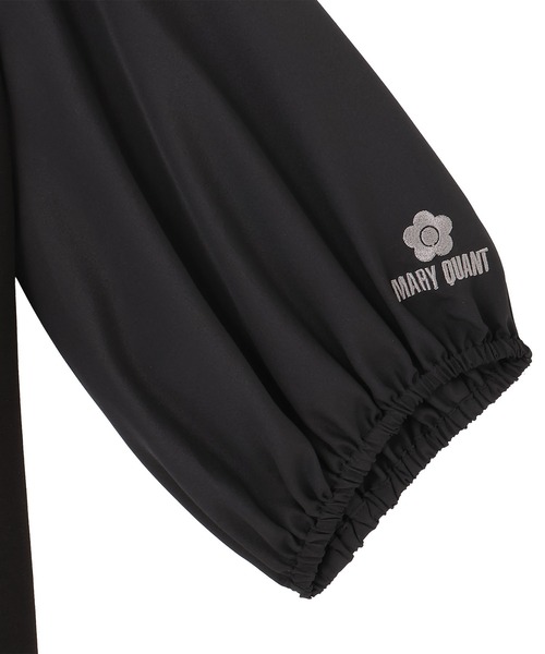 MARY QUANT(マリークワント)の「ボリューム袖ドッキング ワンピース(ワンピース・レディース・ブルーグレー/ブラック・M)」の4枚目の写真