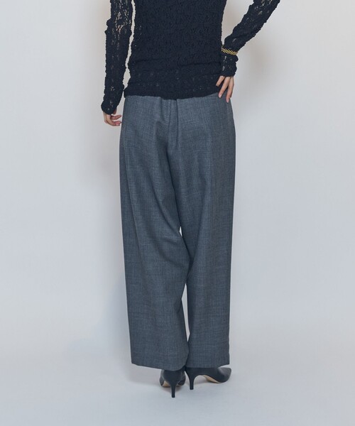 1er Arrondissement(プルミエアロンディスモン)の「カーブテーパードパンツ(その他パンツ・レディース・チャコールグレー・36/38)」の16枚目の写真