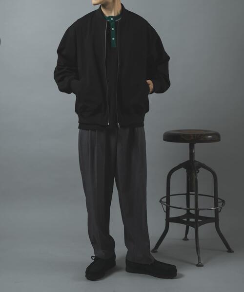 ITEMS URBANRESEARCH（アイテムズ アーバンリサーチ）の「ウールライク2プリーツトラウザー（その他パンツ・メンズ・ベージュ/ダークグレー/ブラック・LARGE/MEDIUM）」の21枚目の写真
