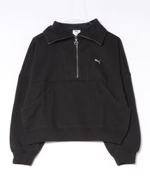 《PUMA》STUDIO KNIT HALF ZIP