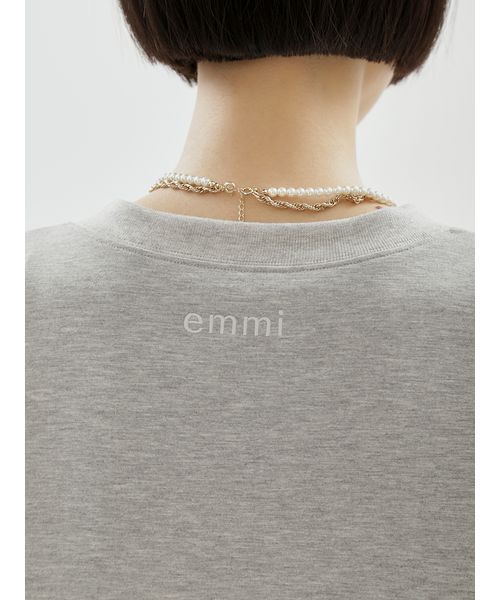 emmi(エミ)の「マーメードシルエットカットワンピース(ワンピース・レディース・グレー/ブラック・1/0)」の4枚目の写真