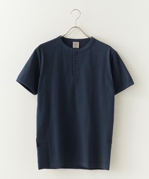 AVIREX/アビレックス DAILY S/S RIB HENLY NECK TEE デイリー 半袖 リブ ヘンリーネック Tシャツ 抗菌防臭 スリムフィット 肉厚 メンズ レディース 2026年 夏 夏服