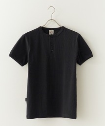 AVIREX/アビレックス DAILY S/S RIB HENLY NECK TEE デイリー 半袖 リブ ヘンリーネック Tシャツ 抗菌防臭 スリムフィット 肉厚 メンズ レディース 2026年 夏 夏服