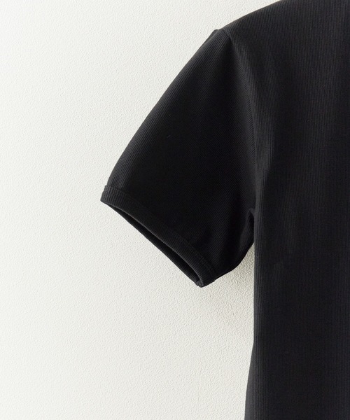AVIREX(アヴィレックス)の「AVIREX/アビレックス DAILY S/S RIB HENLY NECK TEE デイリー 半袖 リブ ヘンリーネック Tシャツ 抗菌防臭 スリムフィット 肉厚 メンズ レディース 2026年 夏 夏服(Tシャツ/カットソー・メンズ・オリーブ/ホワイト/ブラック/ブルー・L/S/M)」の11枚目の写真