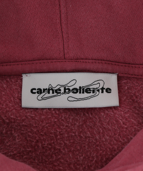 Carne Bollente(カルネボレンテ)の「Carne Bollente / カルネボレンテ Closet Encounters(パーカー・レディース・レッド・SMALL)」の5枚目の写真
