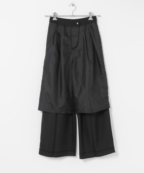 URBAN RESEARCH ROSSO WOMEN(アーバンリサーチ ロッソ)の「タックデザインパンツ(その他パンツ・レディース・ブラック/ライトベージュ・36/38)」の21枚目の写真