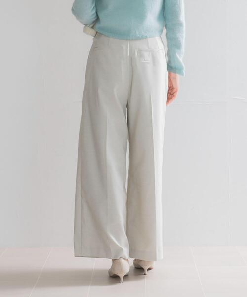 URBAN RESEARCH ROSSO WOMEN(アーバンリサーチ ロッソ)の「タックデザインパンツ(その他パンツ・レディース・ブラック/ライトベージュ・36/38)」の16枚目の写真