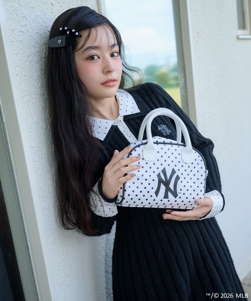 MLB 】ドットボストンBAG 1086613（ボストンバッグ）｜Heather（ヘザー