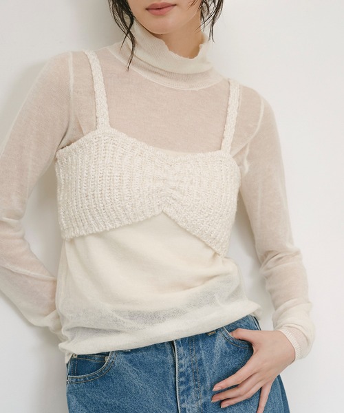 model：H166 着用サイズ：F